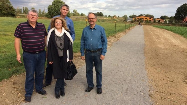 Neuer Fuß- und Radweg in Recklinghausen-Ost Neuer Fuß- und Radweg in Recklinghausen-Ost