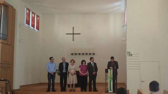 Einführung des neuen Pastors in der Freien evangelischen Gemeinde Recklinghausen